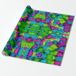 Papel De Presente Derramando Sonhos