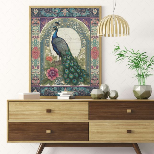 Papel De Presente Desacoplamento Ephemera Floral Roxo-Púrpura Pêsseg (Criador carregado)