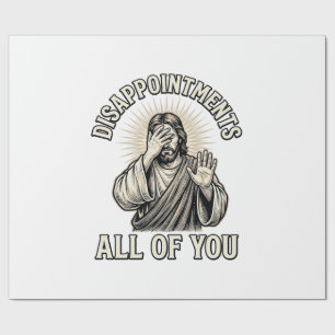 Papel De Presente Desapontamentos Engraçados Todos Vocês Gravação Vi