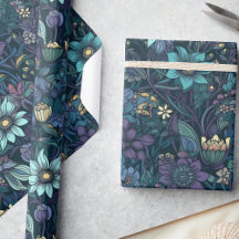 Descamação Floral do Jardim da Meia-Noite Encantad