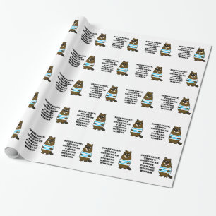 Papel De Presente Desculpe Sally, mais 6 #*@%ing semanas de inverno