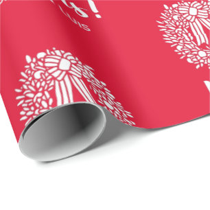 Papel De Presente Desejo-te um Natal Kerry