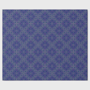 Papel De Presente desenho arabesco roxo sofisticado