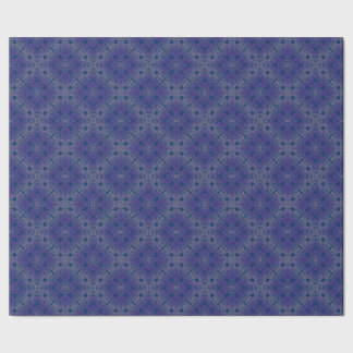 Papel De Presente desenho arabesco roxo sofisticado