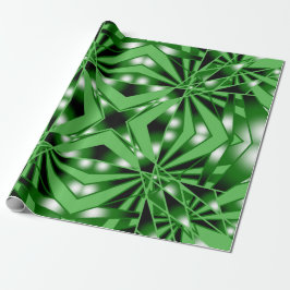 Papel De Presente Desenho da Perspectiva Preenchida com Gradiente de