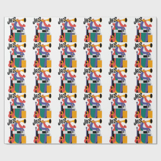 Papel De Presente desenho de instrumentos musicais