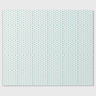 Papel De Presente desenho de padrão floral geométrico repetido