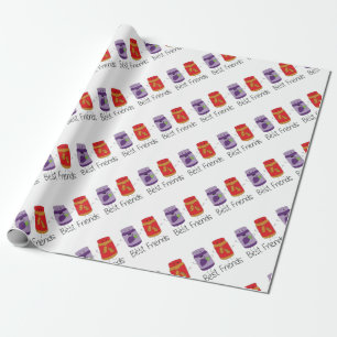 Papel De Presente Desenho PB e J Melhores Amigos Pb e J BFF