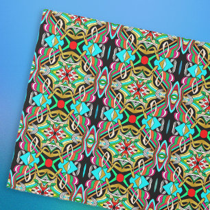 Papel De Presente Desenhos Coloridos