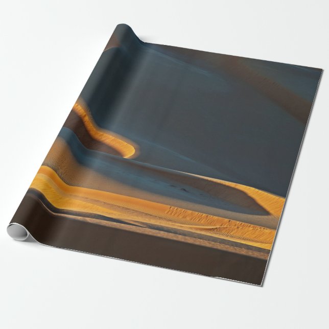 Papel De Presente Deserto (Desenrolado)