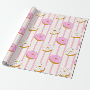 Papel De Presente Design 3 da série Rosquinha