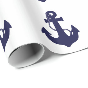 Papel De Presente Design da âncora