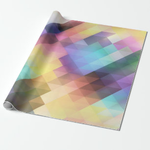 Papel De Presente Design de Abstrato Color Art