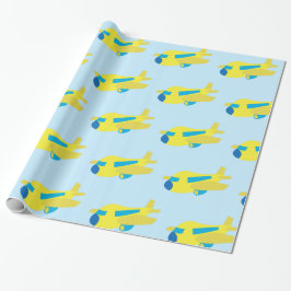 Papel De Presente Design de avião