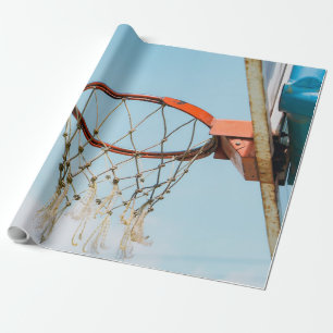 Papel De Presente Design de basquetebol