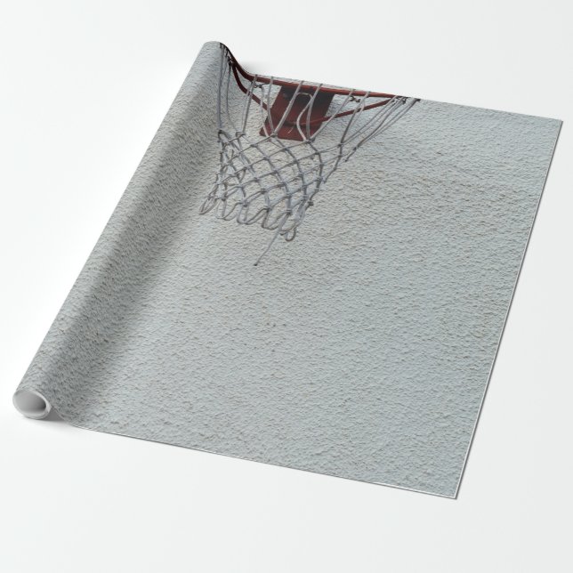 Papel De Presente Design de basquetebol (Desenrolado)