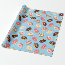 Design de Donuts em ladrilho