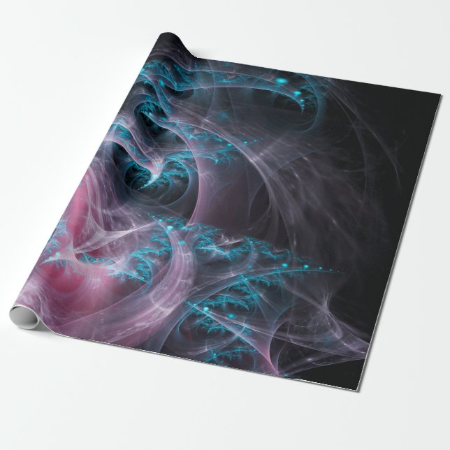 Papel De Presente Design de fundo de textura fractal (Desenrolado)