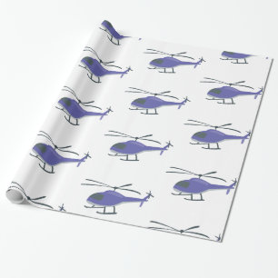 Papel De Presente Design de helicóptero