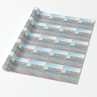 Papel De Presente Design de Padrão de Citação de Orla de Areia Cheia