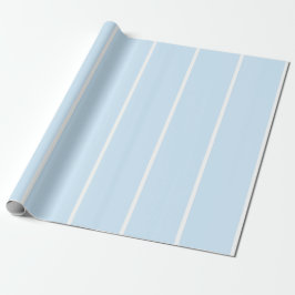 Papel De Presente Design de padrão de listra vertical em cor suave