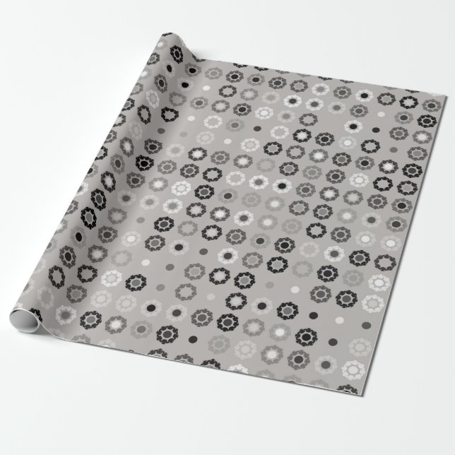 Papel De Presente Design de padrão geométrico, arte, gráfico de (Desenrolado)