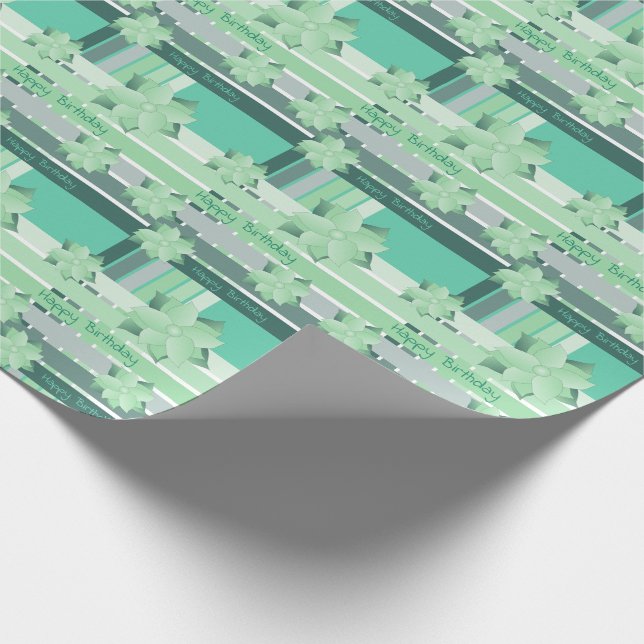 Papel De Presente Design de padrão moderno (Ponta)