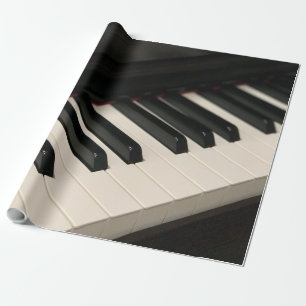 Papel De Presente Design de Piano legal