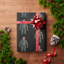 Design de yeti de pau-grande natal