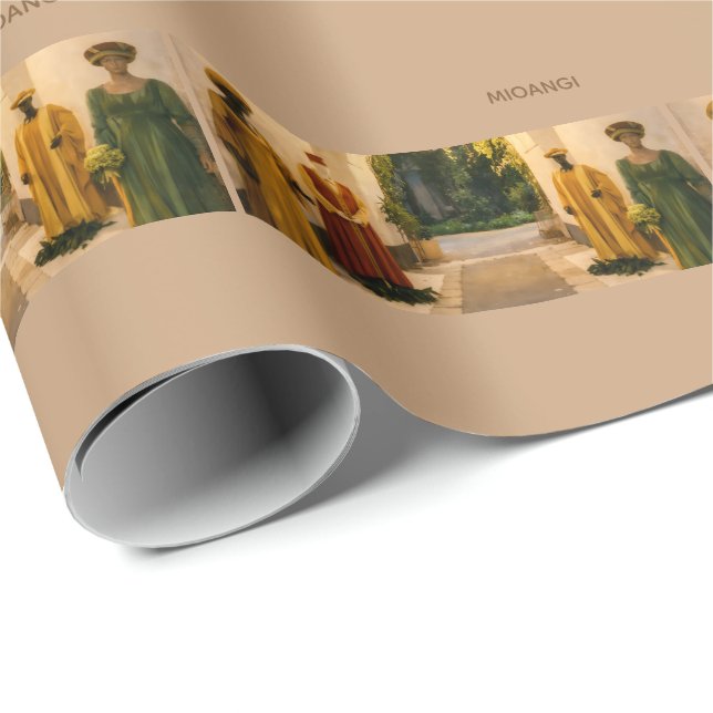 Papel De Presente Design elegante e raffinato (Ponta do rolo)