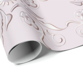 Papel De Presente Design floral retro