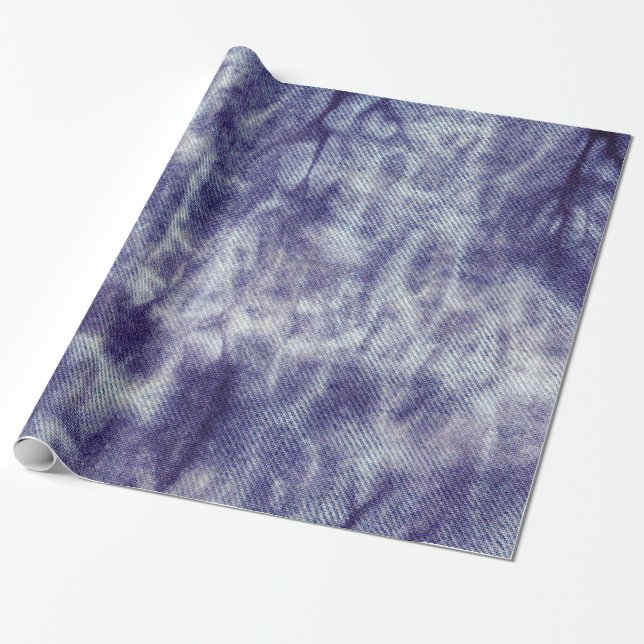 Papel De Presente Design lavado #6 da sarja de Nimes em Emporio (Desenrolado)