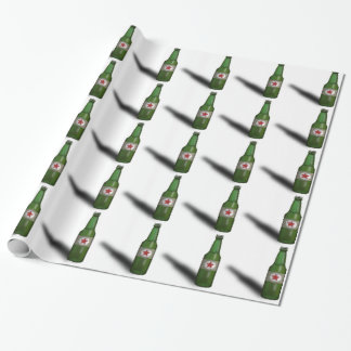 Papel De Presente Design legal da garrafa de cerveja
