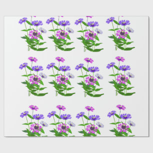 Papel De Presente Design Minimalista Espiritual Floral Celestial