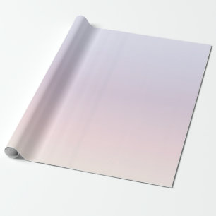 Papel De Presente Design Mínimo de Gradiente de Pastel Púrpura Rosa