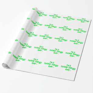 Papel De Presente Design nuclear original