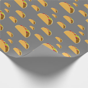 Papel De Presente Design Taco Terça-feira - Matte Wrapping Paper