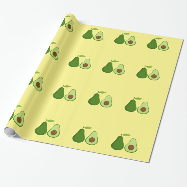 Papel De Presente Design Thunder_Cove do Avocado Lover (Desenrolado)