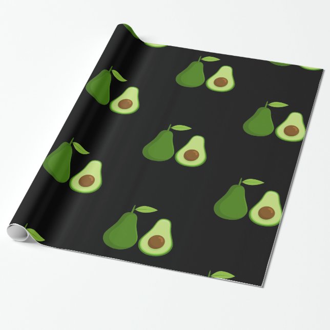 Papel De Presente Design Thunder_Cove do Avocado Lover (Desenrolado)