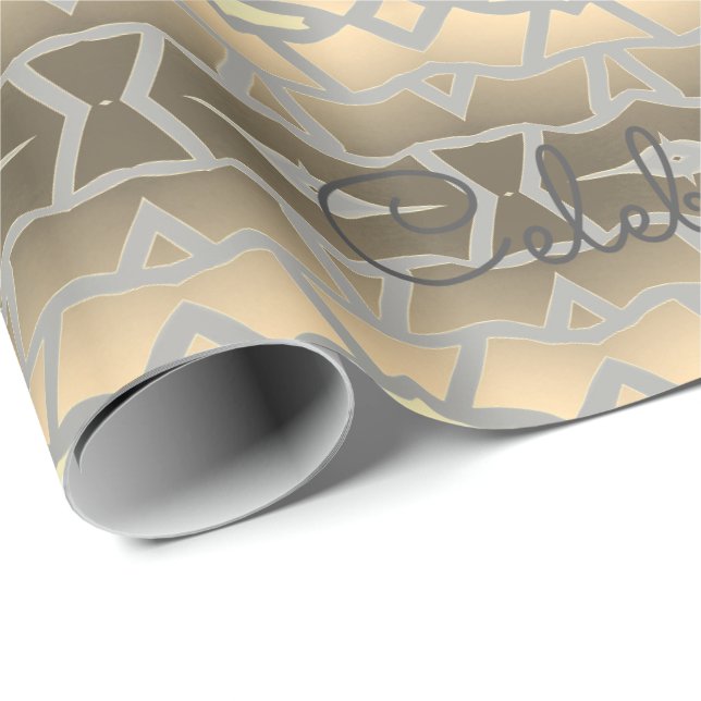 Papel De Presente Designer Para Qualquer Ocasião (Ponta do rolo)