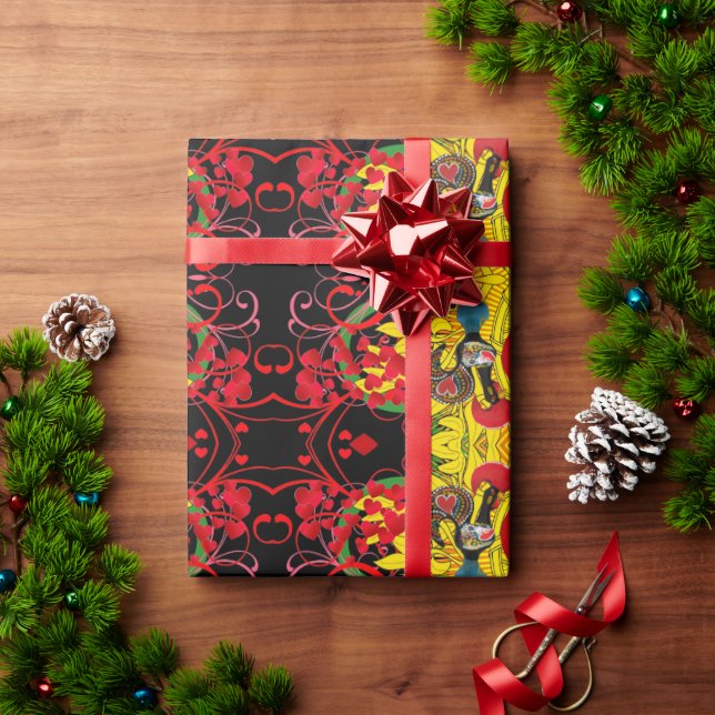 Papel De Presente Designs portuguesas (Presente de Natal)