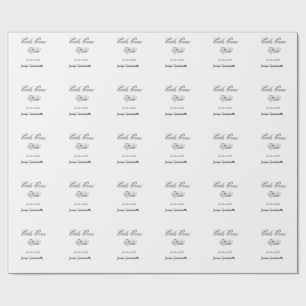 Papel De Presente Despedida de solteira Girls Gone wild nome data no