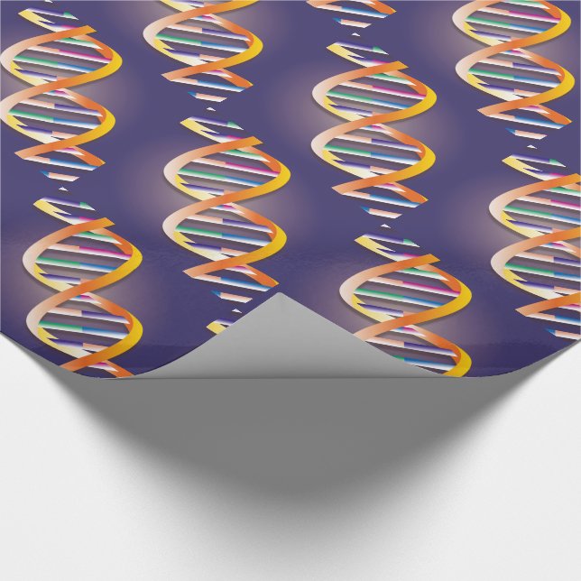 Papel De Presente Destaque do DNA Ciências Médicas (Ponta)