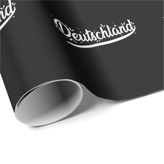 Papel De Presente Deutschland in Europa (Ponta do rolo)