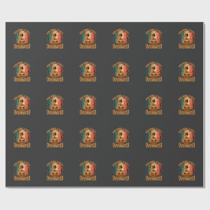 Papel De Presente Dia das Bruxas Ser Normal É Muito Subestimado Brux