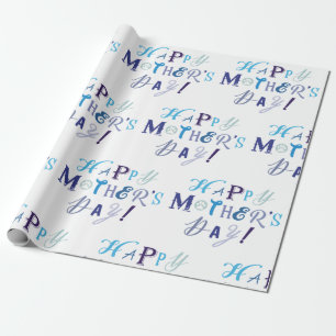Papel De Presente Dia de as mães FELIZ!