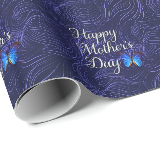 Papel De Presente Dia de as mães Feliz 47 (Ponta do rolo)
