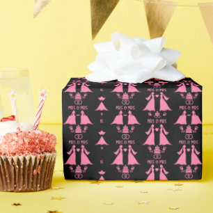 Papel De Presente Dia de Casamento de gay Girls