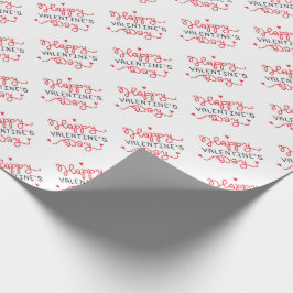 Papel De Presente Dia de os namorados