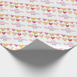 Papel De Presente Dia de os namorados